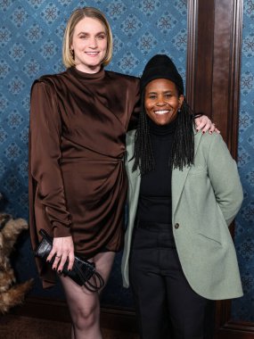 Colleen Washington and Katia Washington arrive at the Los Angeles Premiere Of Netflix's 'The Piano Lesson' held at The Egyptian Theatre Hollywood on November 19, 2024 in Hollywood, Los Angeles, California, United States.  clipart