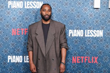 John David Washington, 19 Kasım 2024 'te Hollywood' da Hollywood, Los Angeles, Kaliforniya, ABD 'de düzenlenen Netflix' in 