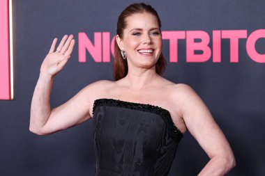 Amy Adams, 20 Kasım 2024 'te Hollywood, Los Angeles, Kaliforniya, ABD' deki Sinema Sanatları Akademisi Linwood Dunn Tiyatrosu 'nda düzenlenen Searchlight Pictures' ın Gece Sürtüğü 'nün Los Angeles galasına geldi..