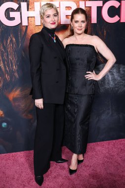 Marielle Heller ve Amy Adams, 20 Kasım 2024 'te Hollywood, Los Angeles, Kaliforniya' da Sinema Sanatları Akademisi 'nde düzenlenen Searchlight Pictures' Nightbitch 'in Los Angeles galasına geldiler.