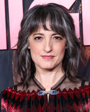 Rachel Yoder, 20 Kasım 2024 'te Hollywood, Los Angeles, Kaliforniya, ABD' de bulunan Linwood Dunn Tiyatrosu Sinema Bilimleri Akademisi 'nde düzenlenen Searchlight Pictures' Nightbitch 'in Los Angeles galasına geldi..