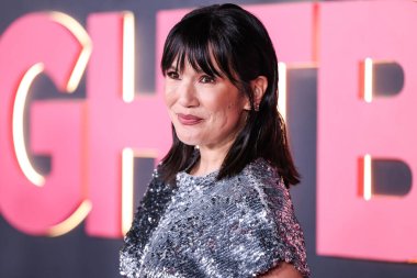 Zoe Chao, 20 Kasım 2024 'te Hollywood, Los Angeles, Kaliforniya, ABD' deki Sinema Sanatları Akademisi - Linwood Dunn Tiyatrosu 'nda düzenlenen Searchlight Pictures' Nightbitch 'in Los Angeles galasına geldi..