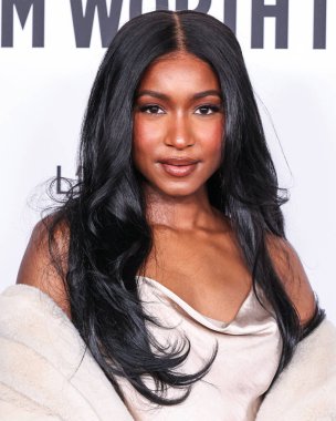 Carlacia Grant, 21 Kasım 2024 'te Hollywood NeueHouse' da düzenlenen 19. yıllık L 'Oreal Paris Kadınlar Kutlaması' na geldi.. 