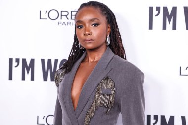 Kiki Layne, 21 Kasım 2024 'te Hollywood NeueHouse' da düzenlenen 19. yıllık L 'Oreal Paris Kadınlar Kutlaması' na geldi.. 