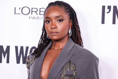 Kiki Layne, 21 Kasım 2024 'te Hollywood NeueHouse' da düzenlenen 19. yıllık L 'Oreal Paris Kadınlar Kutlaması' na geldi.. 
