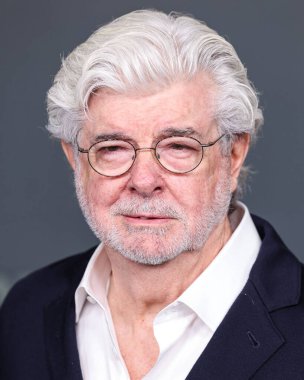 George Lucas arrives at the Los Angeles Premiere Of Netflix's 'The Six Triple Eight' held at The Egyptian Theatre Hollywood on December 3, 2024 in Hollywood, Los Angeles, California, United States. clipart