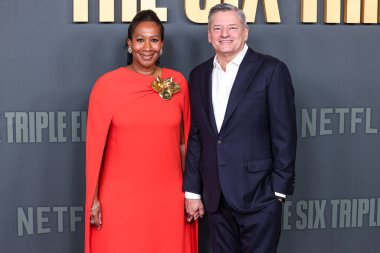 Nicole Avant ve kocası Ted Sarandos, Netflix 'in 3 Aralık 2024' te Hollywood 'da Hollywood, Los Angeles, Kaliforniya, ABD' de düzenlenen 