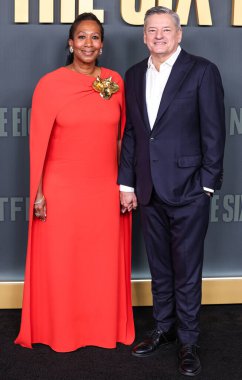 Nicole Avant ve kocası Ted Sarandos, Netflix 'in 3 Aralık 2024' te Hollywood 'da Hollywood, Los Angeles, Kaliforniya, ABD' de düzenlenen 