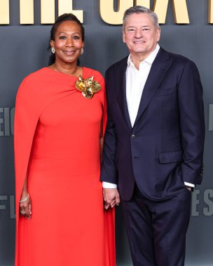 Nicole Avant ve kocası Ted Sarandos, Netflix 'in 3 Aralık 2024' te Hollywood 'da Hollywood, Los Angeles, Kaliforniya, ABD' de düzenlenen 