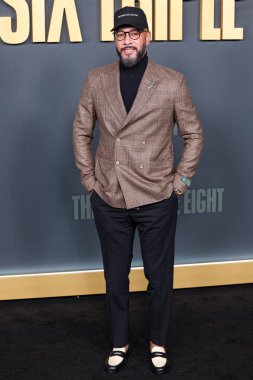 Swizz Beatz arrives at the Los Angeles Premiere Of Netflix's 'The Six Triple Eight' held at The Egyptian Theatre Hollywood on December 3, 2024 in Hollywood, Los Angeles, California, United States. clipart