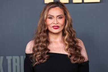 Tina Knowles arrives at the Los Angeles Premiere Of Netflix's 'The Six Triple Eight' held at The Egyptian Theatre Hollywood on December 3, 2024 in Hollywood, Los Angeles, California, United States. clipart