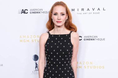 Jessica Chastain, 6 Aralık 2024 'te Beverly Hilton Oteli' nde düzenlenen 38. Geleneksel Amerikan Sinematek Ödülleri 'ne geliyor..