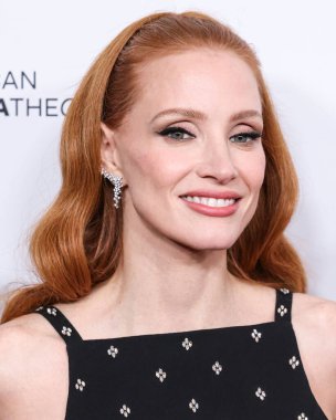 Jessica Chastain, 6 Aralık 2024 'te Beverly Hilton Oteli' nde düzenlenen 38. Geleneksel Amerikan Sinematek Ödülleri 'ne geliyor..