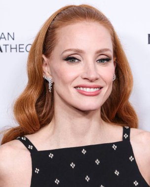 Jessica Chastain, 6 Aralık 2024 'te Beverly Hilton Oteli' nde düzenlenen 38. Geleneksel Amerikan Sinematek Ödülleri 'ne geliyor..
