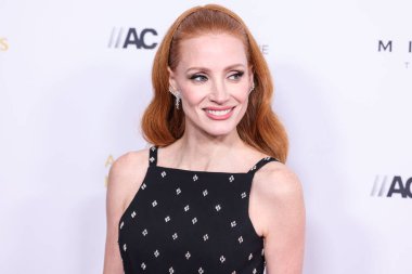 Jessica Chastain, 6 Aralık 2024 'te Beverly Hilton Oteli' nde düzenlenen 38. Geleneksel Amerikan Sinematek Ödülleri 'ne geliyor..