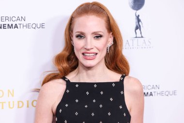 Jessica Chastain, 6 Aralık 2024 'te Beverly Hilton Oteli' nde düzenlenen 38. Geleneksel Amerikan Sinematek Ödülleri 'ne geliyor..