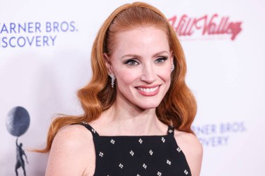 Jessica Chastain, 6 Aralık 2024 'te Beverly Hilton Oteli' nde düzenlenen 38. Geleneksel Amerikan Sinematek Ödülleri 'ne geliyor..
