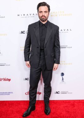 Sebastian Stan, 6 Aralık 2024 'te Beverly Hilton Oteli' nde düzenlenen Jessica Chastain onuruna düzenlenen 38. Geleneksel Amerikan Sinemacılık Ödülleri 'ne geliyor.. 