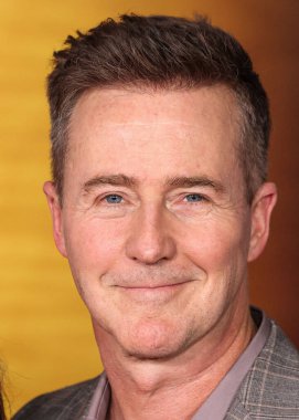 Edward Norton arrives at the Los Angeles Premiere Of Searchlight Pictures' 'A Complete Unknown' held at the Dolby Theatre on December 10, 2024 in Hollywood, Los Angeles, California, United States. clipart