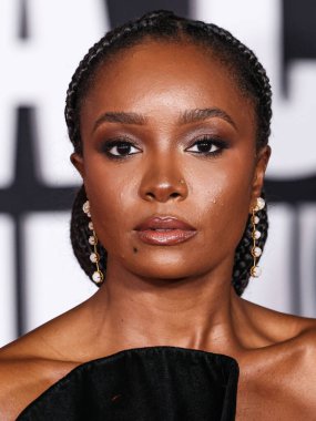 KiKi Layne arrives at the Los Angeles Premiere Of Searchlight Pictures' 'A Complete Unknown' held at the Dolby Theatre on December 10, 2024 in Hollywood, Los Angeles, California, United States. clipart