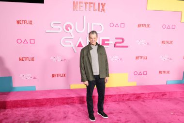 Netflix eş başkanı Greg Peters, Netflix 'in' Squid Game '2. sezonu için Los Angeles City College' de 12 Aralık 2024 'te Los Angeles, Kaliforniya, ABD' de düzenlenen Los Angeles Premiere And Fan Etkinliği 'ne geldi.. 
