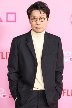 Hwang Dong-hyuk, Netflix 'in 12 Aralık 2024' te Los Angeles City College, Kaliforniya, ABD 'de gerçekleştirdiği' Kalamar Oyunu 'için Los Angeles Premiere And Fan Organent' e geliyor..