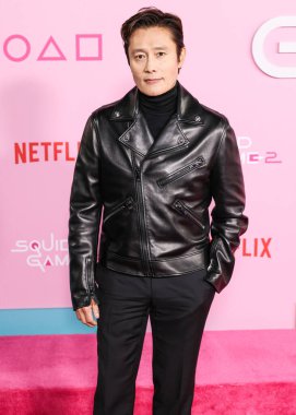 Lee Byung-hun, Netflix 'in 12 Aralık 2024' te Los Angeles, Kaliforniya, ABD 'de düzenlenen 