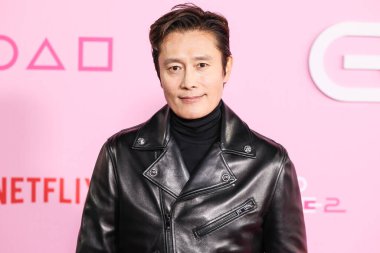 Lee Byung-hun, Netflix 'in 12 Aralık 2024' te Los Angeles, Kaliforniya, ABD 'de düzenlenen 