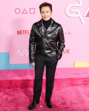 Lee Byung-hun, Netflix 'in 12 Aralık 2024' te Los Angeles, Kaliforniya, ABD 'de düzenlenen 