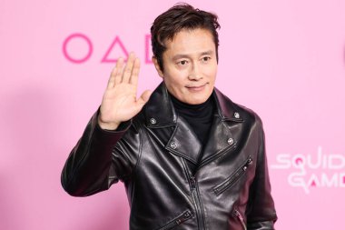 Lee Byung-hun, Netflix 'in 12 Aralık 2024' te Los Angeles, Kaliforniya, ABD 'de düzenlenen 