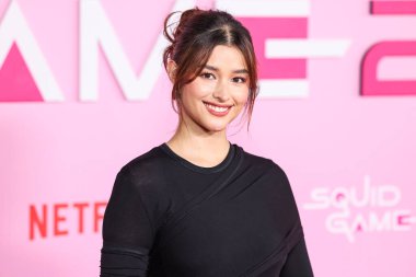 Liza Soberano, Netflix 'in' Squid Game 'sezonu için Los Angeles City College' da 12 Aralık 2024 'te Los Angeles, Kaliforniya, ABD' de düzenlenen Los Angeles Premiere And Fan Organent 'e geldi..  