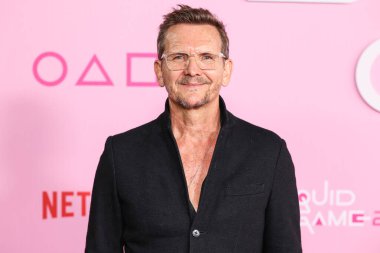 Sebastian Roche, Netflix 'in' Squid Game 'sezonu için Los Angeles City College' da 12 Aralık 2024 'te Los Angeles, Kaliforniya, ABD' de düzenlenen Los Angeles Premiere And Fan Organent 'e geliyor.. 
