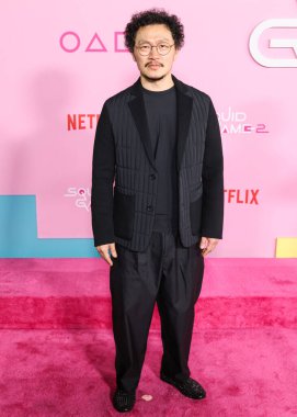 Yang Dong-geun, Netflix 'in' Squid Game 'sezonu için Los Angeles City College' da 12 Aralık 2024 'te Los Angeles, Kaliforniya, ABD' de düzenlenen Los Angeles Premiere And Fan Organent 'e geliyor..