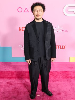 Yang Dong-geun, Netflix 'in' Squid Game 'sezonu için Los Angeles City College' da 12 Aralık 2024 'te Los Angeles, Kaliforniya, ABD' de düzenlenen Los Angeles Premiere And Fan Organent 'e geliyor..