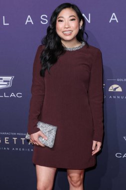 Awkwafina, 14 Aralık 2024 'te Beverly Hilton Hotel' de düzenlenen 22. Unutulmaz Asya Amerikan Ödülleri 'ne geliyor..