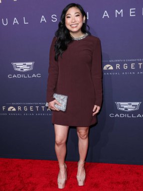 Awkwafina, 14 Aralık 2024 'te Beverly Hilton Hotel' de düzenlenen 22. Unutulmaz Asya Amerikan Ödülleri 'ne geliyor..
