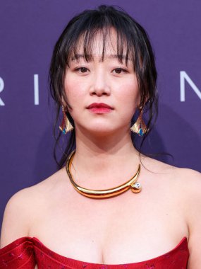 Gia Kim, 14 Aralık 2024 'te Beverly Hilton Oteli' nde düzenlenen 22. Geleneksel Unutulmaz Asya Amerikan Ödülleri 'ne geliyor..