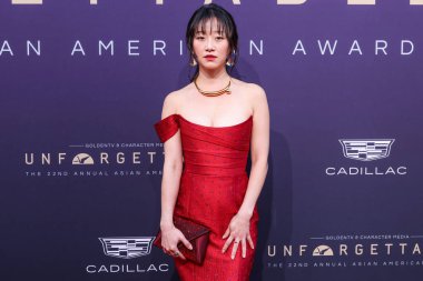 Gia Kim, 14 Aralık 2024 'te Beverly Hilton Oteli' nde düzenlenen 22. Geleneksel Unutulmaz Asya Amerikan Ödülleri 'ne geliyor..