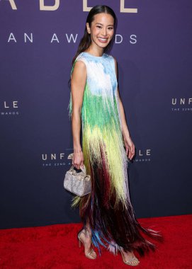 Jamie Chung, 14 Aralık 2024 'te Beverly Hilton Oteli' nde düzenlenen 22. Geleneksel Unutulmaz Asya Amerikan Ödülleri 'ne geliyor.. 