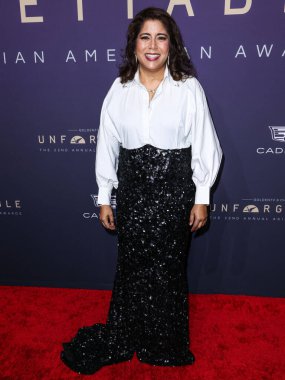Nisha Ganatra, 14 Aralık 2024 'te Beverly Hilton Oteli' nde düzenlenen 22. Geleneksel Unutulmaz Asya Amerikan Ödülleri 'ne geliyor..