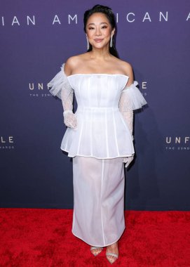 Stephanie Hsu, 14 Aralık 2024 'te Beverly Hilton Oteli' nde düzenlenen 22. Geleneksel Unutulmaz Asya Amerikan Ödülleri 'ne geliyor..
