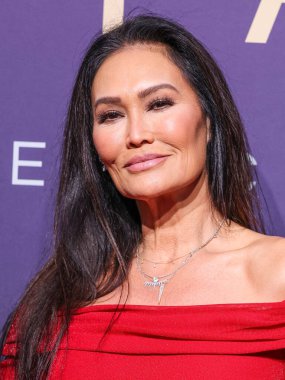 Tia Carrere, 14 Aralık 2024 'te Beverly Hilton Oteli' nde düzenlenen 22. Unutulmaz Asya Amerikan Ödülleri 'ne geliyor..