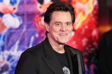 Jim Carrey, 16 Aralık 2024 'te Hollywood, Los Angeles, Kaliforniya, ABD' de bulunan TCL Çin Tiyatrosu IMAX 'te düzenlenen Paramount Pictures' ın Sonic The Hedgehog 3 'ün Los Angeles galasına geldi..