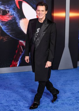 Jim Carrey, 16 Aralık 2024 'te Hollywood, Los Angeles, Kaliforniya, ABD' de bulunan TCL Çin Tiyatrosu IMAX 'te düzenlenen Paramount Pictures' ın Sonic The Hedgehog 3 'ün Los Angeles galasına geldi..
