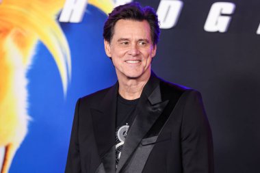 Jim Carrey, 16 Aralık 2024 'te Hollywood, Los Angeles, Kaliforniya, ABD' de bulunan TCL Çin Tiyatrosu IMAX 'te düzenlenen Paramount Pictures' ın Sonic The Hedgehog 3 'ün Los Angeles galasına geldi..