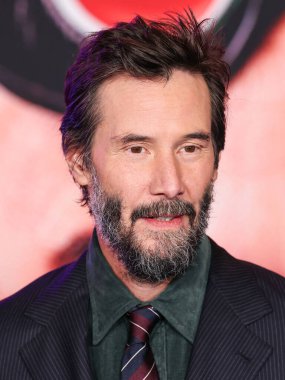 Keanu Reeves, 16 Aralık 2024 'te Hollywood, Los Angeles, Kaliforniya, ABD' deki TCL Çin Tiyatrosu IMAX 'te düzenlenen Paramount Pictures' ın Sonic The Hedgehog 3 'ün Los Angeles galasına geldi.. 