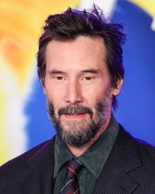 Keanu Reeves, 16 Aralık 2024 'te Hollywood, Los Angeles, Kaliforniya, ABD' deki TCL Çin Tiyatrosu IMAX 'te düzenlenen Paramount Pictures' ın Sonic The Hedgehog 3 'ün Los Angeles galasına geldi.. 