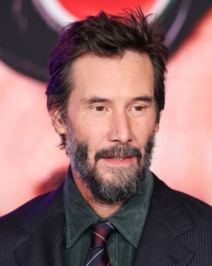Keanu Reeves, 16 Aralık 2024 'te Hollywood, Los Angeles, Kaliforniya, ABD' deki TCL Çin Tiyatrosu IMAX 'te düzenlenen Paramount Pictures' ın Sonic The Hedgehog 3 'ün Los Angeles galasına geldi.. 