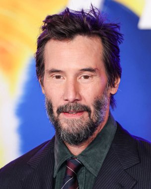 Keanu Reeves, 16 Aralık 2024 'te Hollywood, Los Angeles, Kaliforniya, ABD' deki TCL Çin Tiyatrosu IMAX 'te düzenlenen Paramount Pictures' ın Sonic The Hedgehog 3 'ün Los Angeles galasına geldi.. 