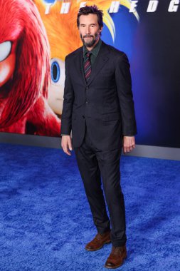 Keanu Reeves, 16 Aralık 2024 'te Hollywood, Los Angeles, Kaliforniya, ABD' deki TCL Çin Tiyatrosu IMAX 'te düzenlenen Paramount Pictures' ın Sonic The Hedgehog 3 'ün Los Angeles galasına geldi.. 